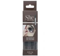 GEL EYELINER DK BROWN  
