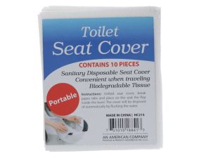 TOILET SEAT COVERS 10PC  