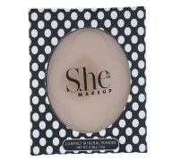 SHE COSMETICS PRESS POWDER MEDIUM BEIGE  