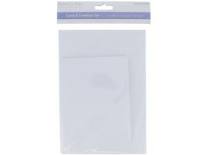 1.99 4.5x6 Cards Envelope White  