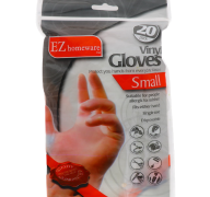SMALL VINYL GLOVES 20 PACK