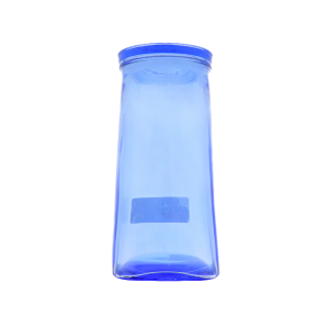2.99 BLUE GLASS JAR 1.3 L  