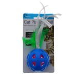 CAT PLAYING BALL